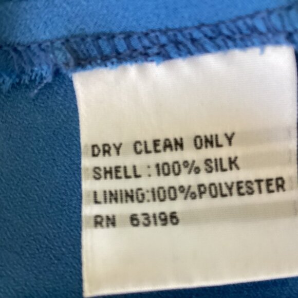 Talbots Womens Silk Midi Dress Multicolor Paisley Pattern V-Neck Spaghetti Strap - Picture 5 of 15